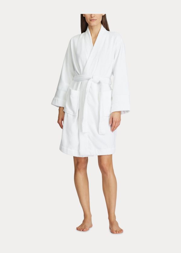 Roupão Ralph Lauren Algodão Terry Cloth Mulher 34218-CHSA